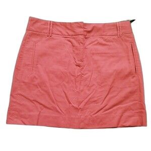 J Crew Mini Skirt Womens 4 Pink Pocket Short A Line Pencil Preppy Ladies NWT